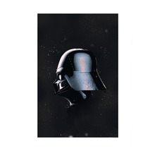 Darth Vader Helm auf einem Poster