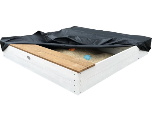 Sandkasten aus Holz mit Abdeckung