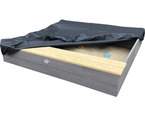 Sandkasten aus Holz mit Abdeckung zum Schutz vor Witterungseinflüssen