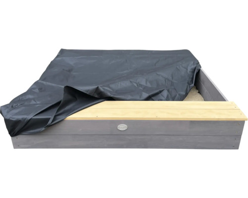 Sandkasten aus Holz mit Abdeckung