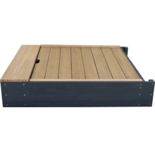 Holz Sandkasten mit Deckel