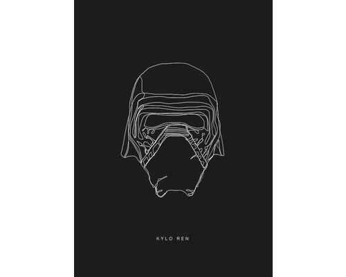 Illustration von Kylo Rens Helm