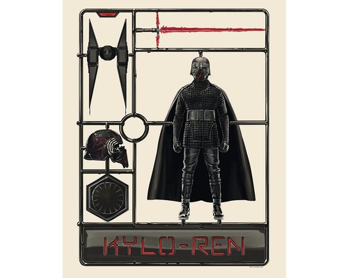 Kylo Ren Modellbausatz mit Figur, Raumschiff und Zubehör