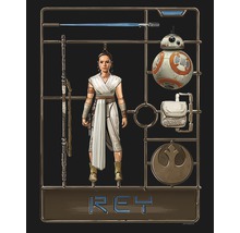 Star Wars Rey Figurenbausatz
