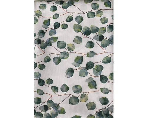 Tischdecke PVC-frei mit TPU Beschichtung Melinda 110 x 140 cm Stoff mit Eukalyptusmuster