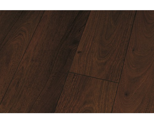 Dunkles Laminat für den Innenausbau.