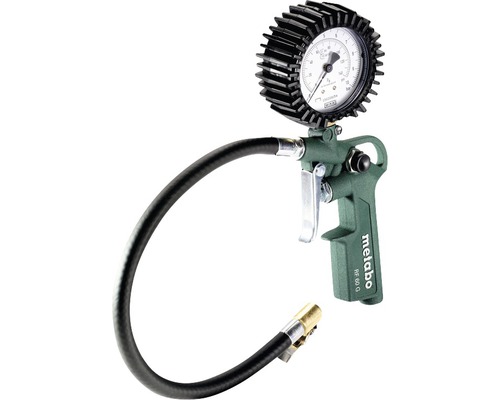 Metabo Reifenfüller Reifendruckpistole mit Manometer und Schlauch