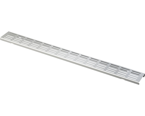 Alcadrain Rost für Entwässerungsrinne für Fassaden-und Terrassenentwässerung MW 54/6 Edelstahl 998 mm x 100 mm x 20 mm Alcadrain Rost für Entwässerungsrinne für Fassaden-und Terrassenentwässerung MW 54/6 Edelstahl 998 mm x 100 mm x 20 mm
