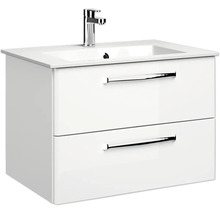 Waschtischunterschrank mit zwei Schubladen und Waschbecken
