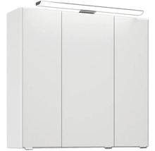 Badmöbel-Set Pelipal Kumba BxHxT 137 x 200 x 50 cm Frontfarbe weiß glanz 5-teilig und mehr mit Mineralguss-Waschtisch weiß, Midischrank und Unterschrank 99.770126092