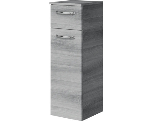 Schmaler Badezimmer Unterschrank mit zwei Schubladen und Griffen