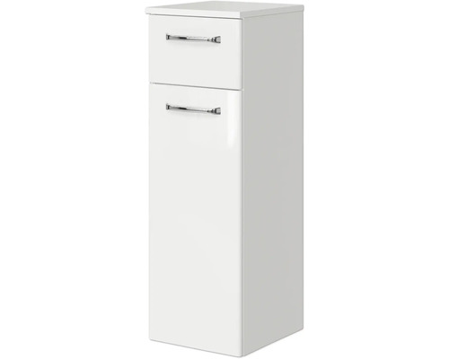 Badezimmerschrank mit zwei Schubladen und Griffen