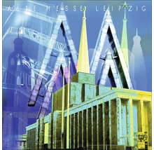Architekturillustration der Alten Messe Leipzig