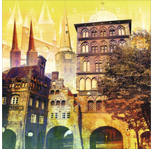 Architektonische Darstellung von Gebäuden