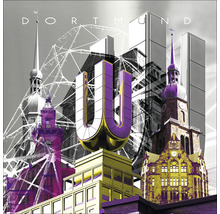 Collage der Stadt Dortmund mit dem Dortmunder U