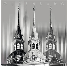 Glasbild Oldenburg XV 30x30 cm