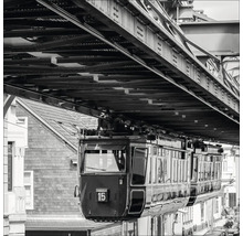 Schwebebahn Wuppertal im Stadtbild