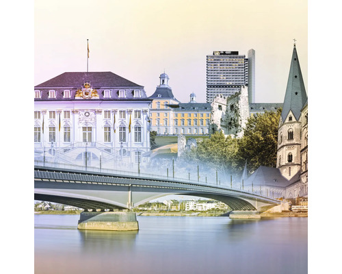Glasbild Bonn Wahrzeichen I 50x50 cm