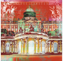 Schloss Sanssouci im dekorativen Stil