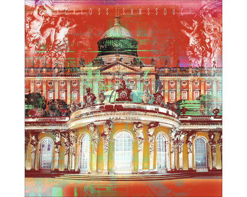 Glasbild Potsdam II 30x30 cm