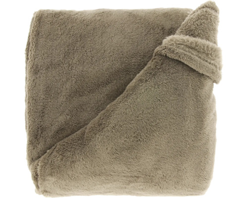 Graue Kuscheldecke