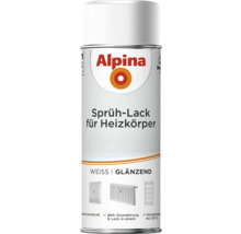 Alpina Heizkörper Sprühlack weiß glänzend