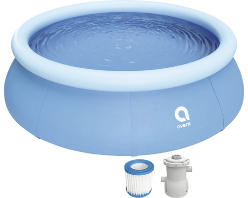 Aufblasbarer Pool mit Filterpumpe und Filterkartusche
