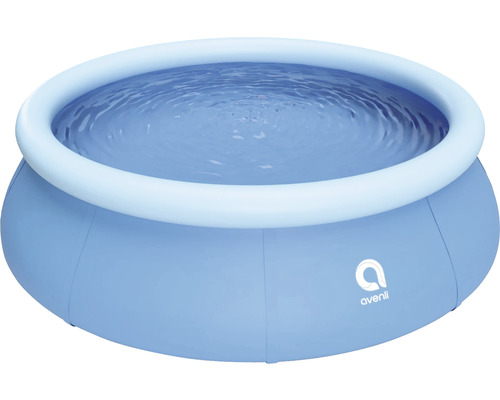Aufstellpool Fast Set Pool PVC rund Ø 300x76 cm inkl. Filteranlage & Reparatursatz blau