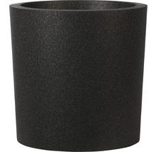 Übertopf iQ the green protector Zylinder Ø 39 cm H 39 cm Kunststoff schwarz
