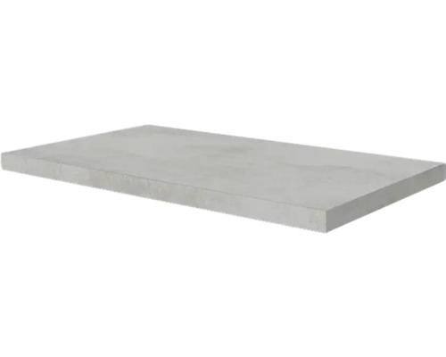 Rechteckige Betonplatte