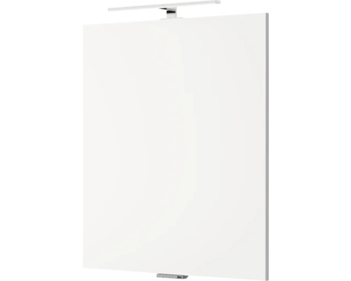 Weißer Spiegelschrank mit Beleuchtung