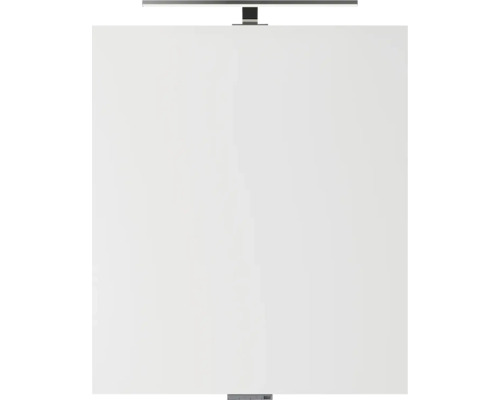 Weißer Spiegelschrank mit Beleuchtung