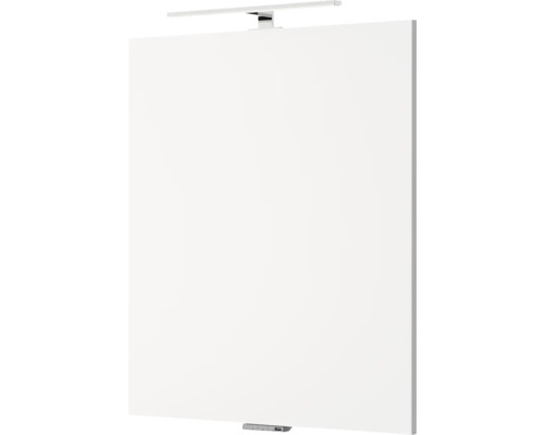 Weißer Spiegelschrank mit Beleuchtung