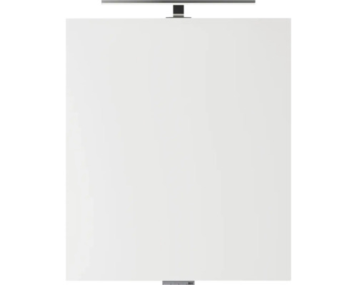 Weißer Spiegelschrank mit Beleuchtung