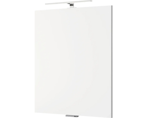 Weißer Spiegelschrank mit Beleuchtung