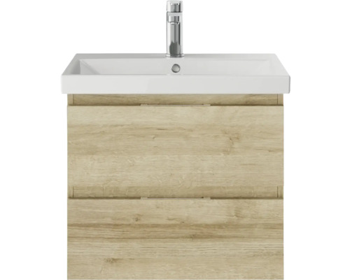 Waschtisch mit zwei Schubladen und Armatur