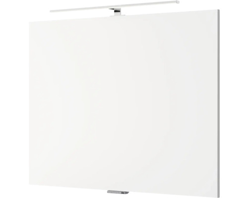 Weißer Spiegelschrank mit Beleuchtung