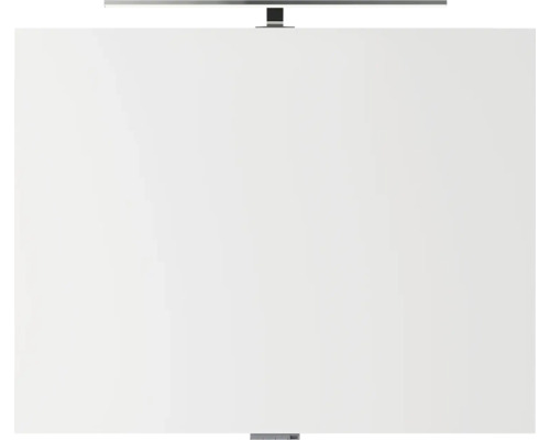 Rechteckiger Badezimmerspiegel mit Beleuchtung