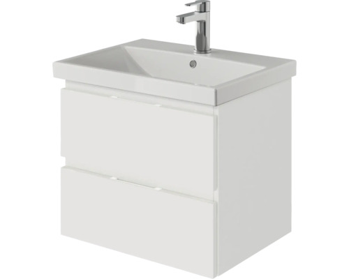 Waschtisch mit zwei Schubladen und Armatur