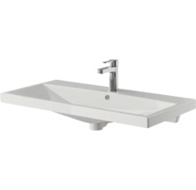Waschtisch mit Armatur für das Badezimmer