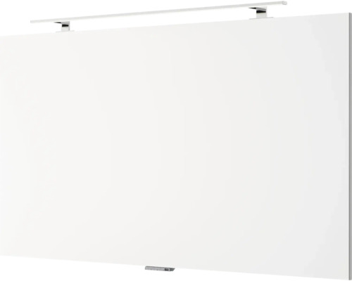 Weiße Badmöbelplatte mit Beleuchtung