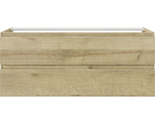 Waschbeckenunterschrank mit zwei Schubladen in Holzoptik