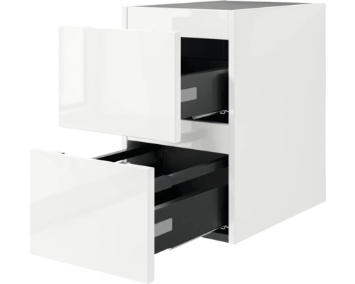 Rollcontainer mit zwei Schubladen