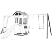 Spielplatz mit Schaukeln, Rutsche und Klettergerüst für Kinder