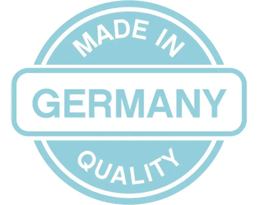 Hergestellt in Deutschland Qualitätssiegel