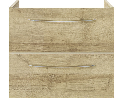 Waschbeckenunterschrank mit zwei Schubladen in Holzoptik
