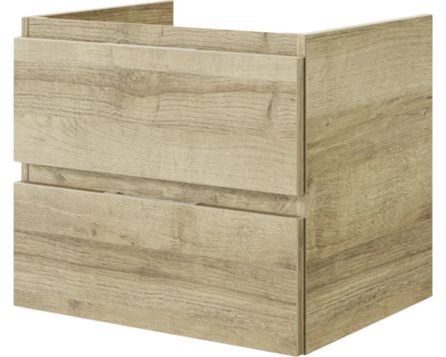 Waschbeckenunterschrank mit zwei Schubladen im Holzdesign