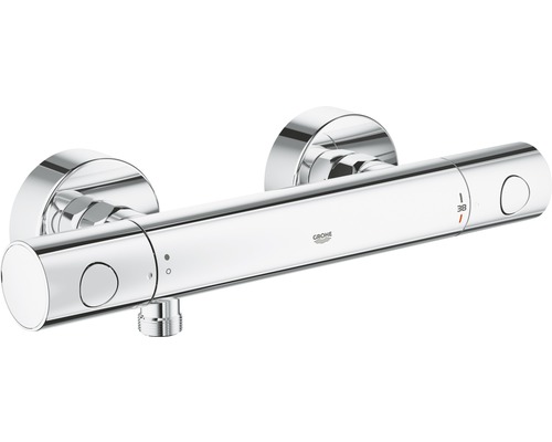 GROHE Duscharmatur mit Thermostat GROHTHERM 800 COSMOPOLITAN chrom 34765000 Grohe Thermostat-Brausebatterie zur Wandmontage