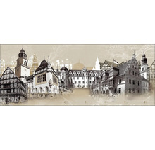 Dekoratives Wandbild mit dem Motiv der Stadt Celle