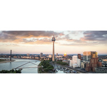 Glasbild Düsseldorf XXVII 125x50 cm